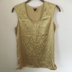 Gold Sparkly top XS